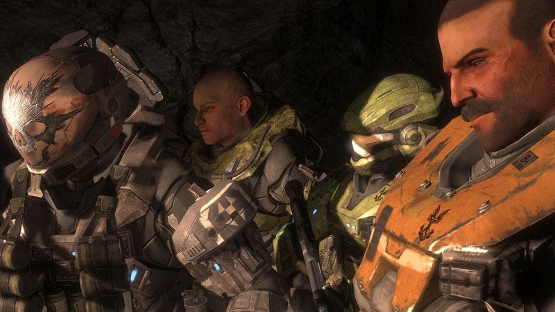 Illustration for article titled Why the doomed heroes of Halo: Reach outshine the series’ iconic star