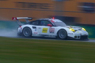 Illustration for article titled ROLEX 24: Porsche leads qualifying with GTLM 1-7