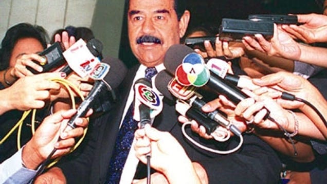 Saddam Hussein Steps Down Following Sex Scandal