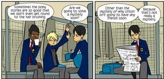 Illustration for article titled What if the Hardy Boys went to school with Mystery Inc?