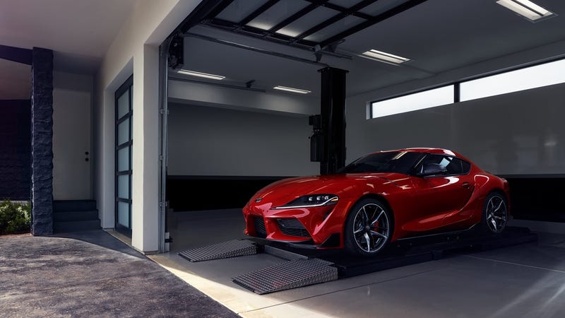 Illustration for article titled Looks like a couple Youtuber's were ok with paying over sticker for a '20 Supra
