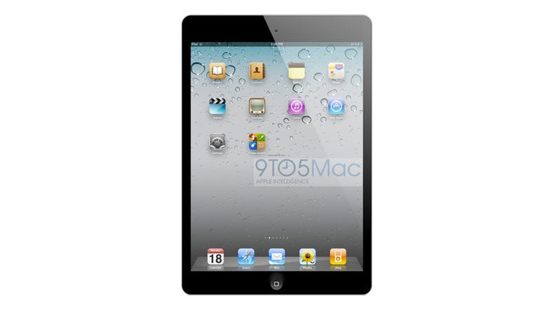Illustration for article titled Rumor: The 7-inch iPad Mini Will Have a Super Thin Bezel and Look More Like an iPhone Than an iPad