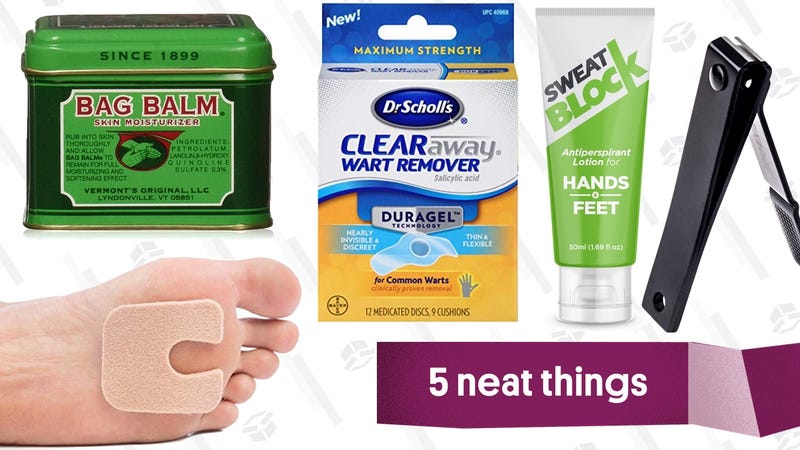 Illustration for article titled The Products You Need to Fix Five Common Nasty Foot Problems