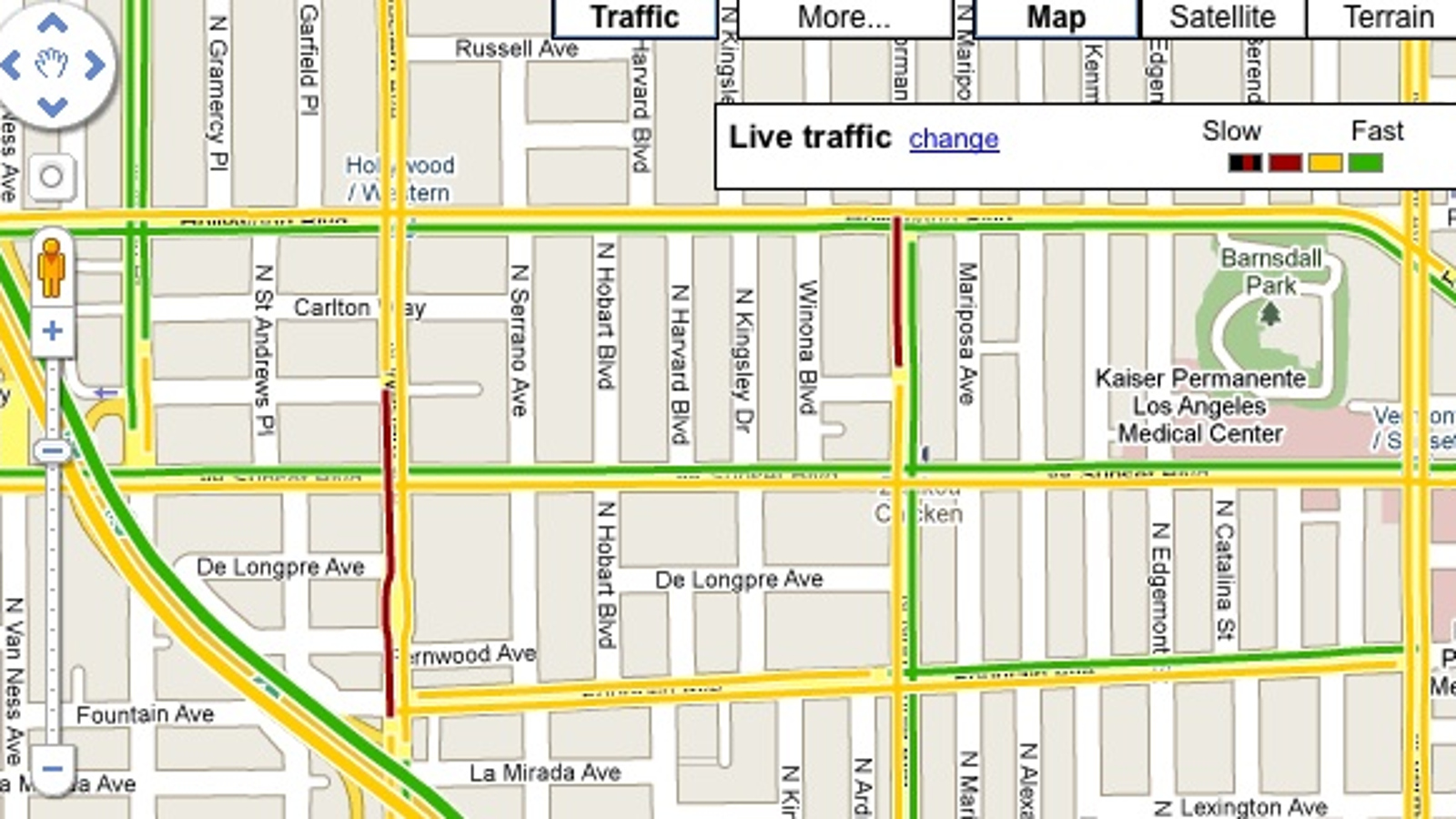 google maps traffic seattle
