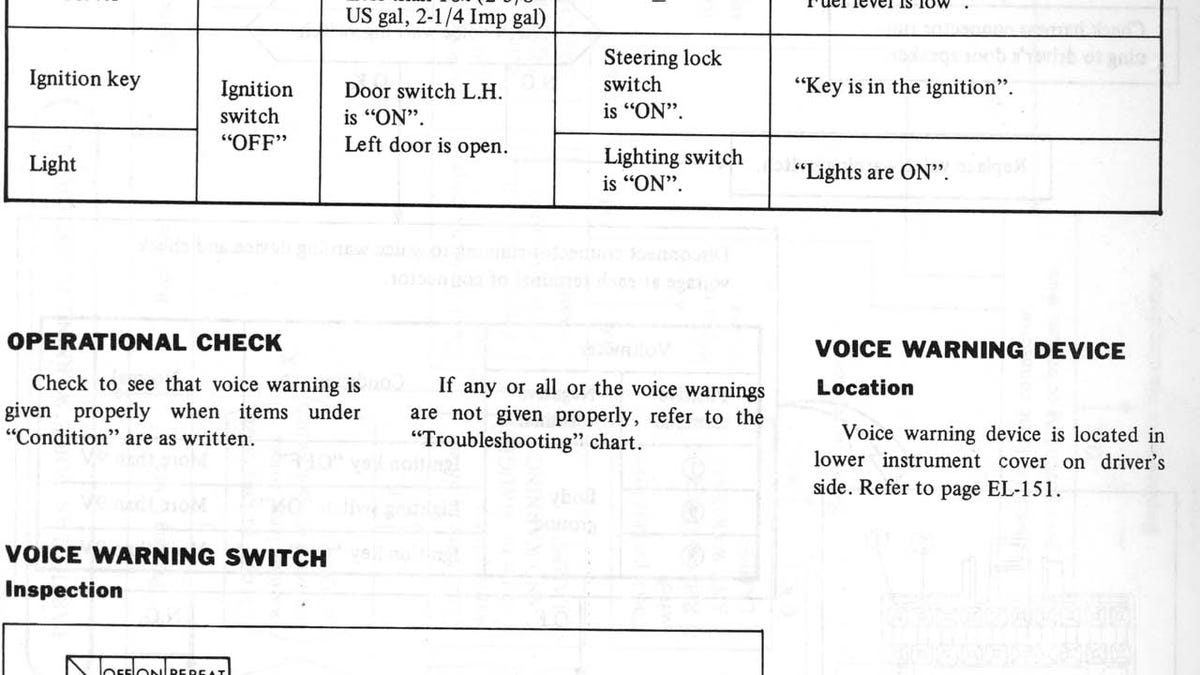 1982 Datsun Voice Warning Box Used Tiny Phonograph Record Just Like 1982 Datsun Voice Warning Box Used Tiny Phonograph Record Just Like Moon Base Robots
