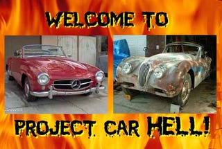 Illustration for article titled PCH, High Cost Of Admission Edition: Mercedes-Benz 190SL or Jaguar XK140?
