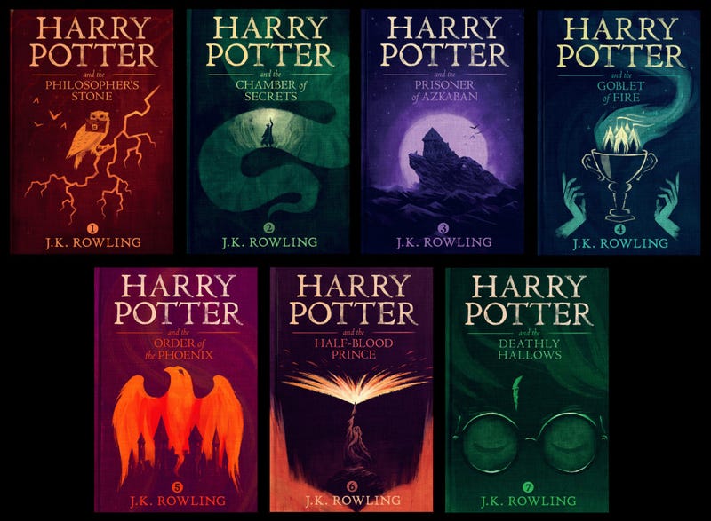 Ces élégantes nouvelles couvertures de livres Harry Potter ...
