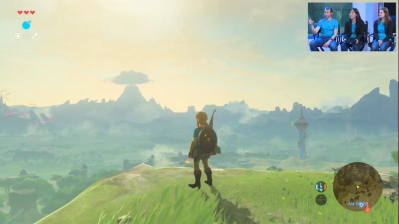 Illustration for article titled Watch Over An Hour Of The Legend of Zelda: Breath of the Wild