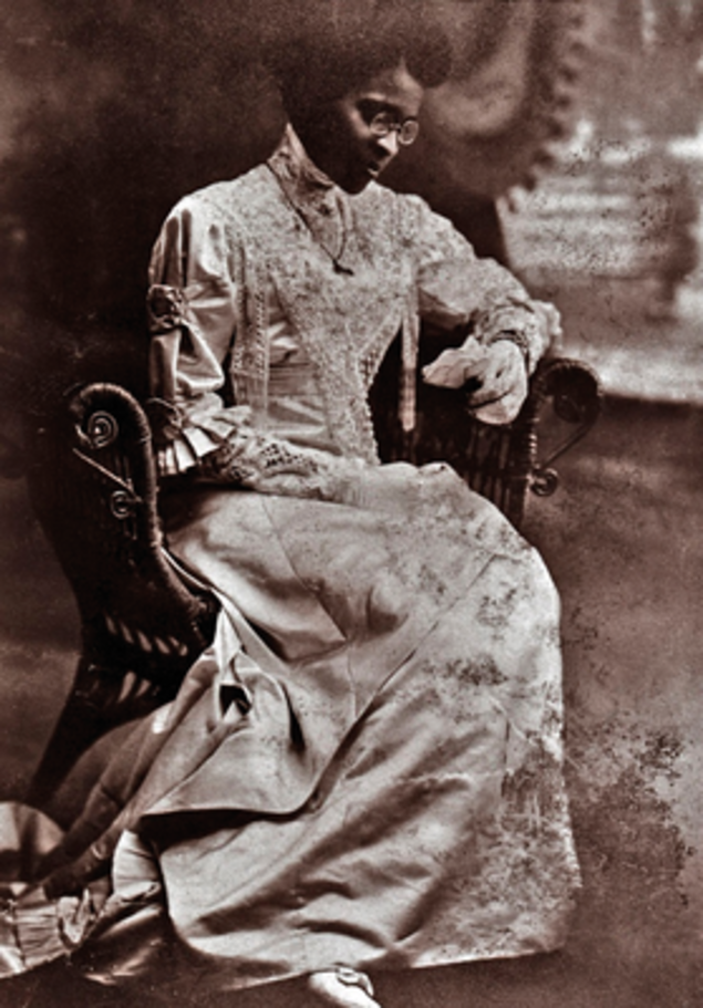 Charlotte Hawkins Brown on her wedding day in 1911 (Associated News)