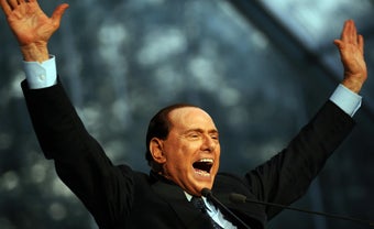 Illustration for article titled Berlusconi Refers To Obamas As "Tanned" Again