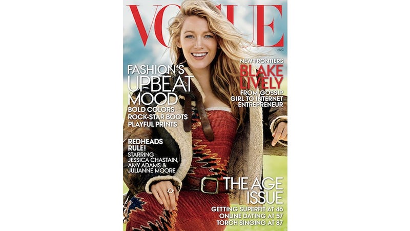 Illustration for article titled Sentences That Appeared in Blake Lively's New Vogue Interview, Ranked
