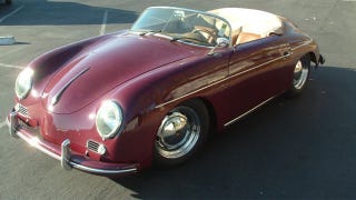Illustration for article titled Electric Porsche in red