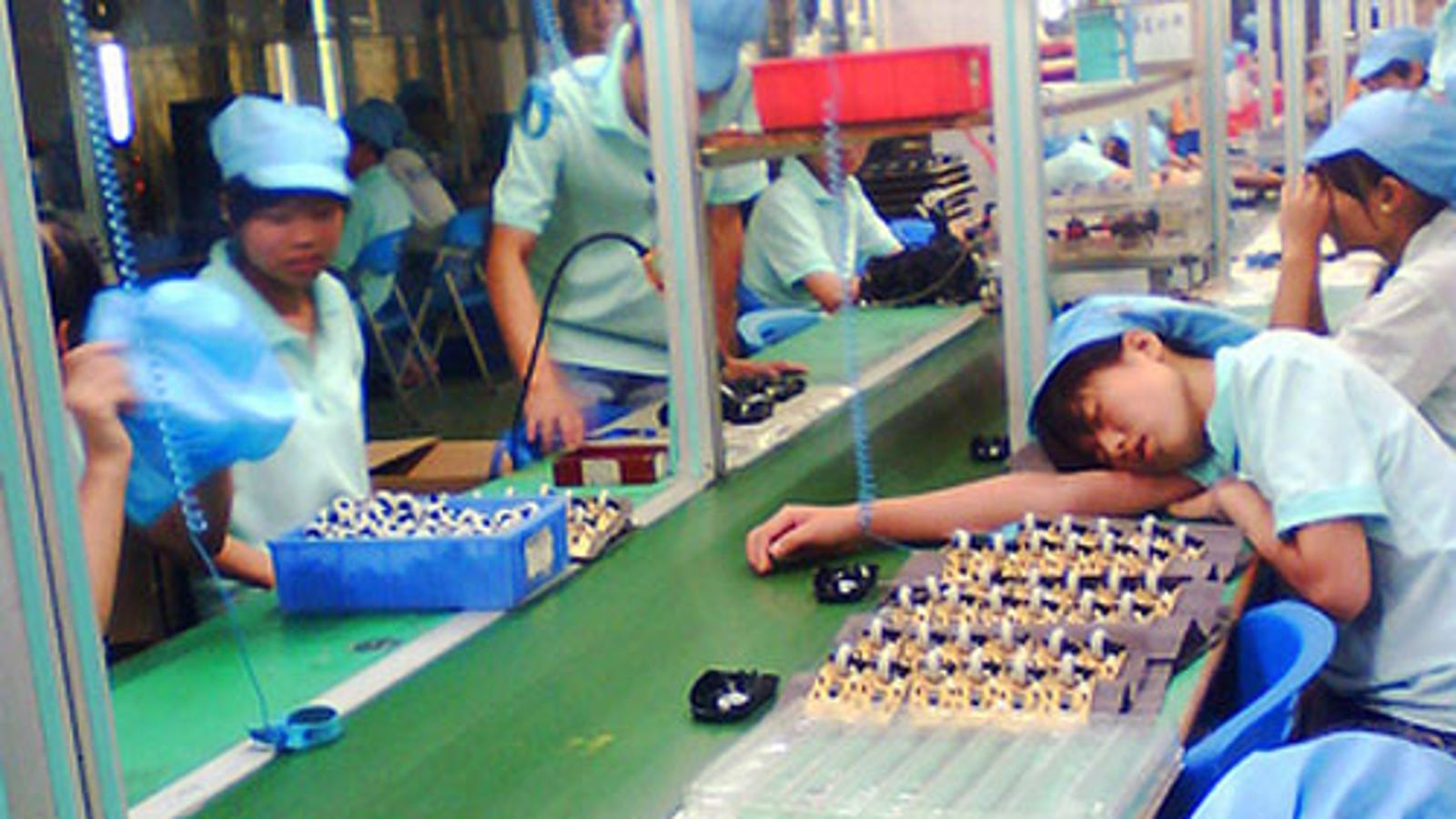 Microsoft Supplier Factory Treats Workers Like "Prisoners" You might already know china is factory of the world.