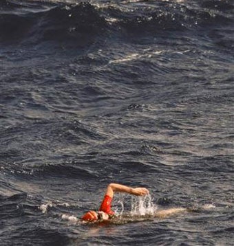 Illustration for article titled Woman Swims Across The Atlantic Ocean (Except When She Doesn't)