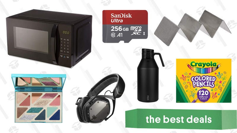 Illustration for article titled Monday's Best Deals: MicroSD Cards, Miir Drinkware, Crayola, and More