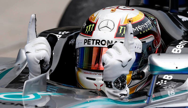 Illustration for article titled El secreto de los Mercedes para dominar este año en la F1