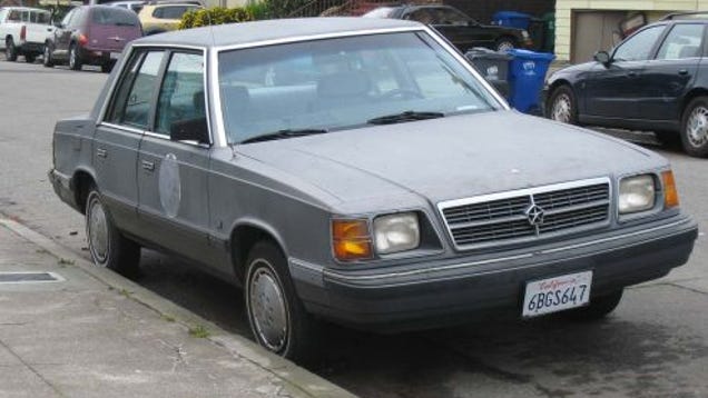 Government Issue 1986 Dodge Aries Le