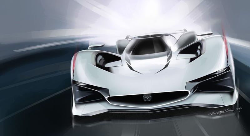 Illustration for article titled Mazda revela su visión del auto ideal para Gran Turismo