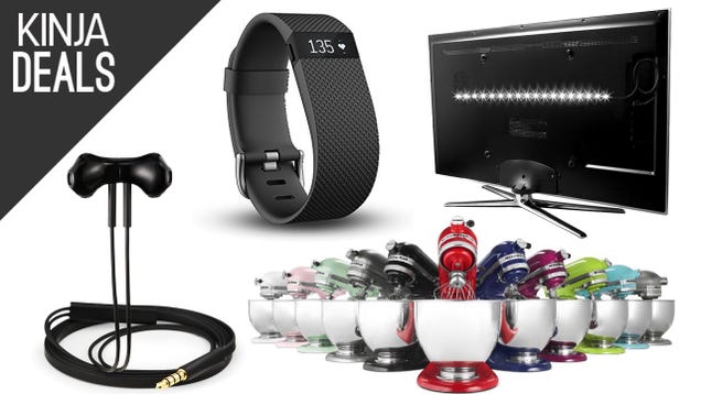 Saturday's Best Deals: $19 Bias Light, Fitbit Charge HR, KitchenAids, and More