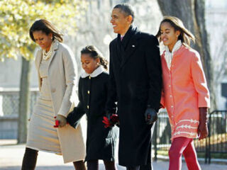 The Obama family (Mauel Balce/Associated Press)