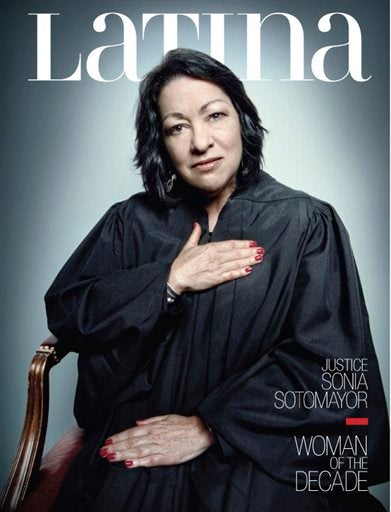 Illustration for article titled Sotomayor Covers The December Issue of Latina