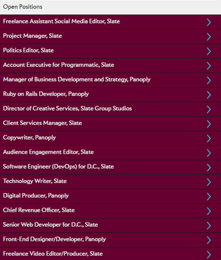 Illustration for article titled Does nobody want to work for Slate?