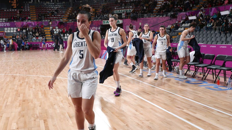 Argentina during Thursday’s game against the Virgin Islands.