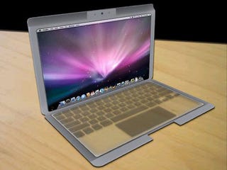 Illustration for article titled MacBook Touch Concept Based on Apple's Latest Transparent Displays Patent