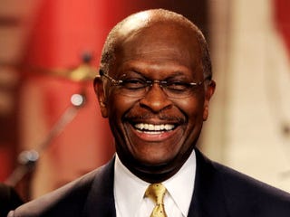 Illustration for article titled VIDEO: Herman Cain Takes on Race Questions