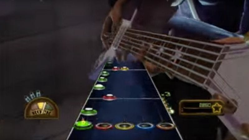 Illustration for article titled Guitar Hero player beats “Bark At The Moon,” takes drastic measures after a YouTube takedown