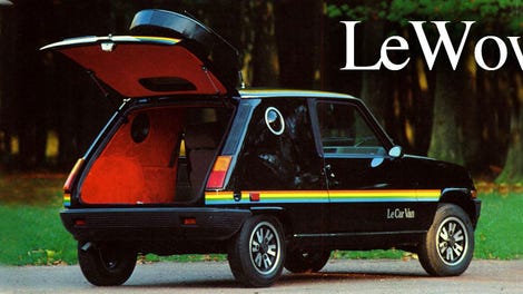 There Was Once A Renault Le Car Concept With Sliding Doors