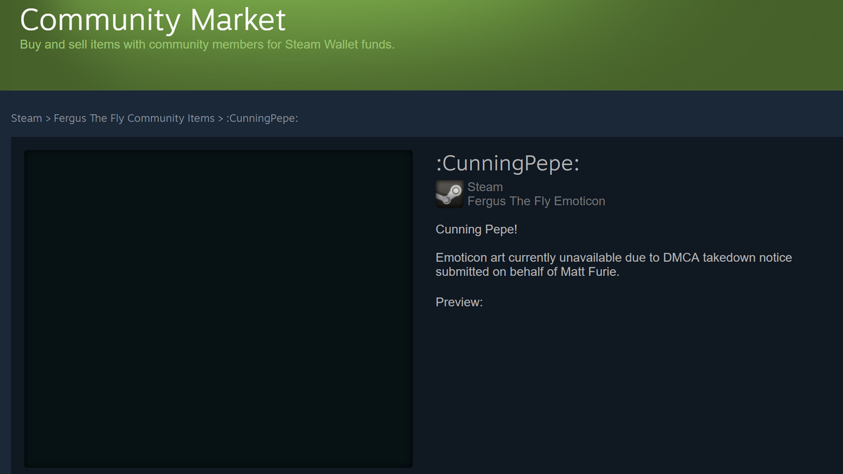 Steam Purged Of Pepe Emoticons After Creator Files Copyright Claim