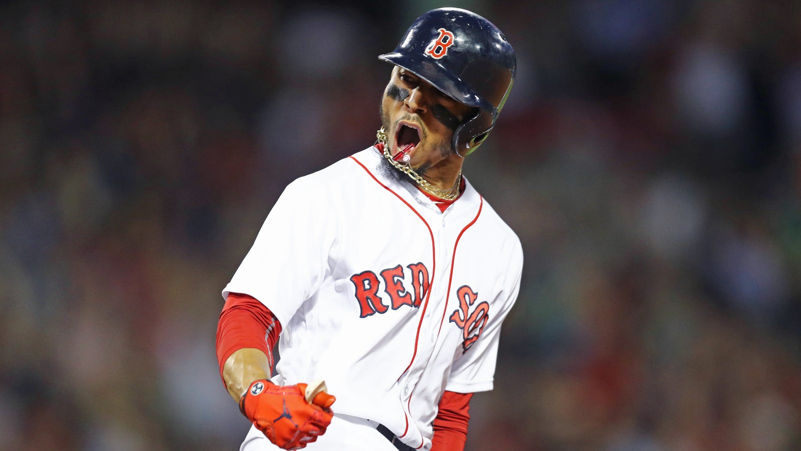 Mookie Betts Hit A Grand Slam For The Red Sox After 13 Pitches1600 x 900