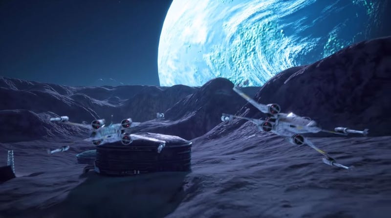 Illustration for article titled Star Wars: Rogue Squadron Looks Great In HD