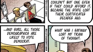 Illustration for article titled Candorville Comic: Political Games