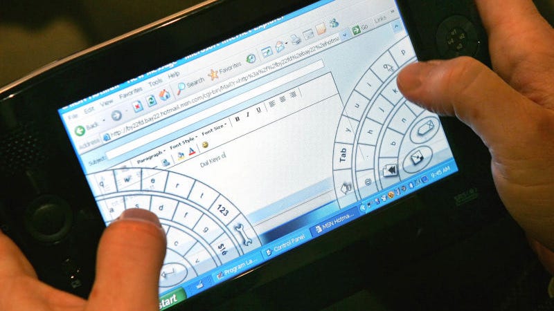 Illustration for article titled Microsoft Wants to Bring a Wacky One-Handed Keyboard to iPhones