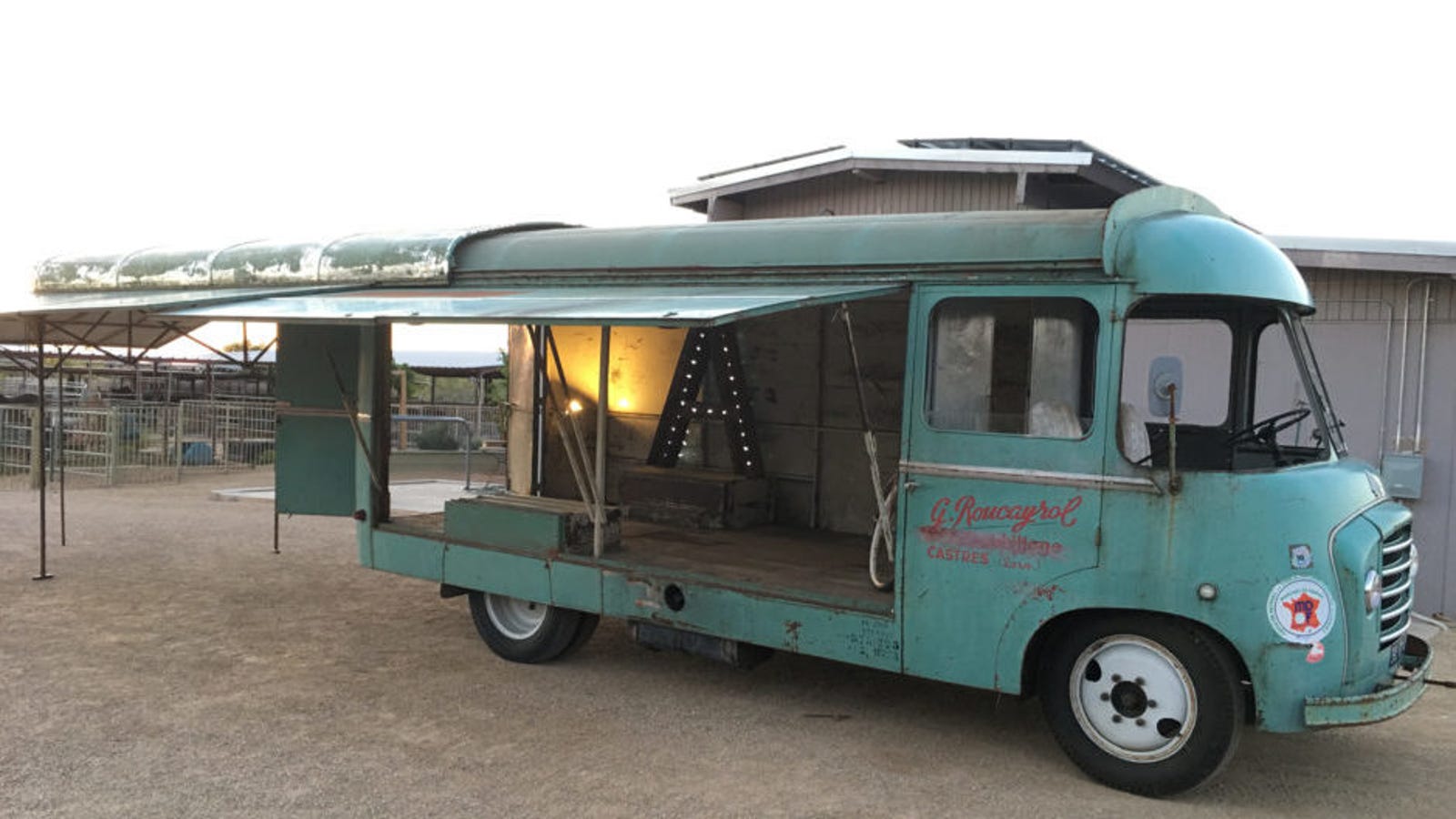 This French Van From the 1950s is the Mobile Storefront Every Small