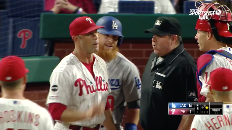 Illustration for article titled Justin Turner Defends Pitcher Who Just Plunked Him From Overreacting Umpire
