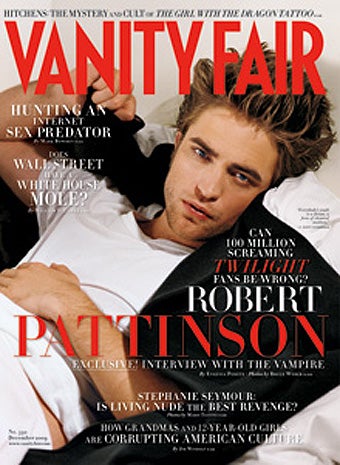 Illustration for article titled Robert Pattinson Is Dirty & Thinks He Looks Like An Idiot