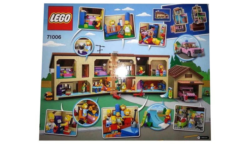 Here's the interior of the awesome Lego Simpsons home set  The Lego Simpsons home setâ€”reference 71006â€”just keeps getting better. Take  a look at the back of the box, showing the interior of the house, ...