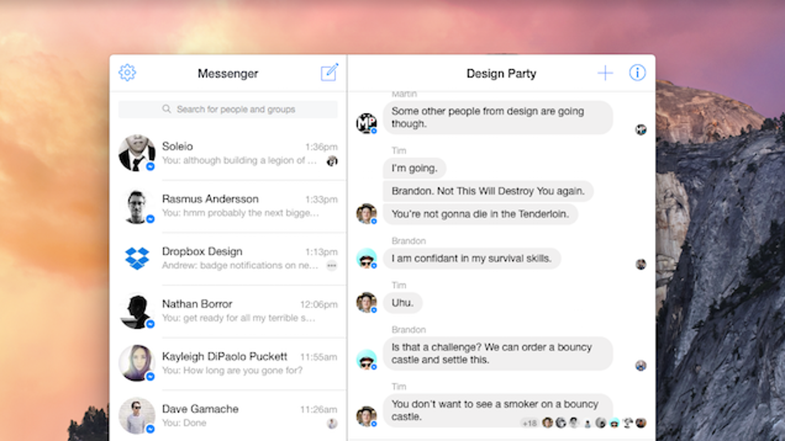 messenger for mac