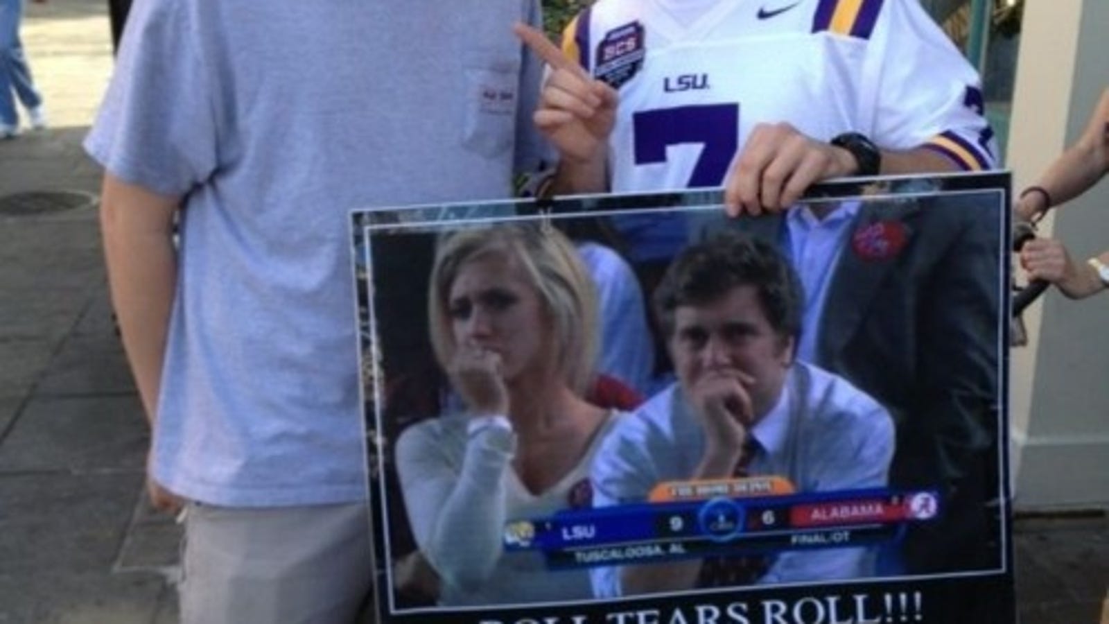 The Crying Alabama Fan Gets The Last Laugh