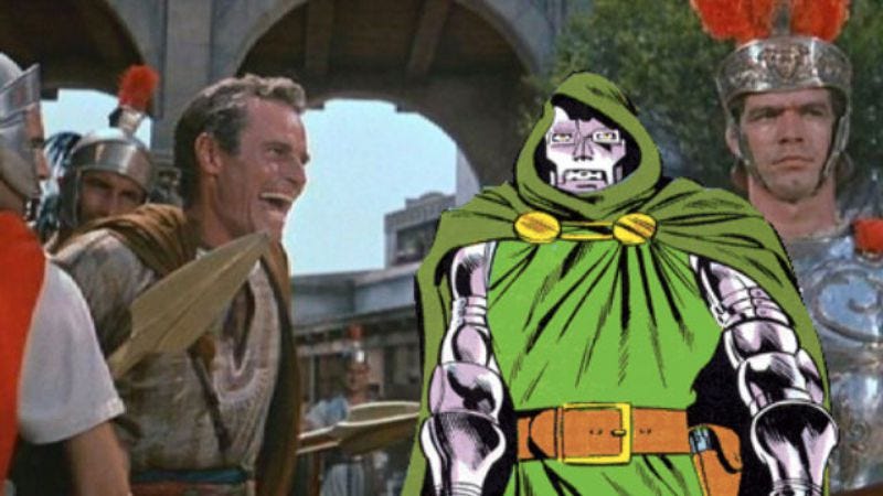 Illustration for article titled The guy who plays the new Doctor Doom might be the villain in Ben-Hur
