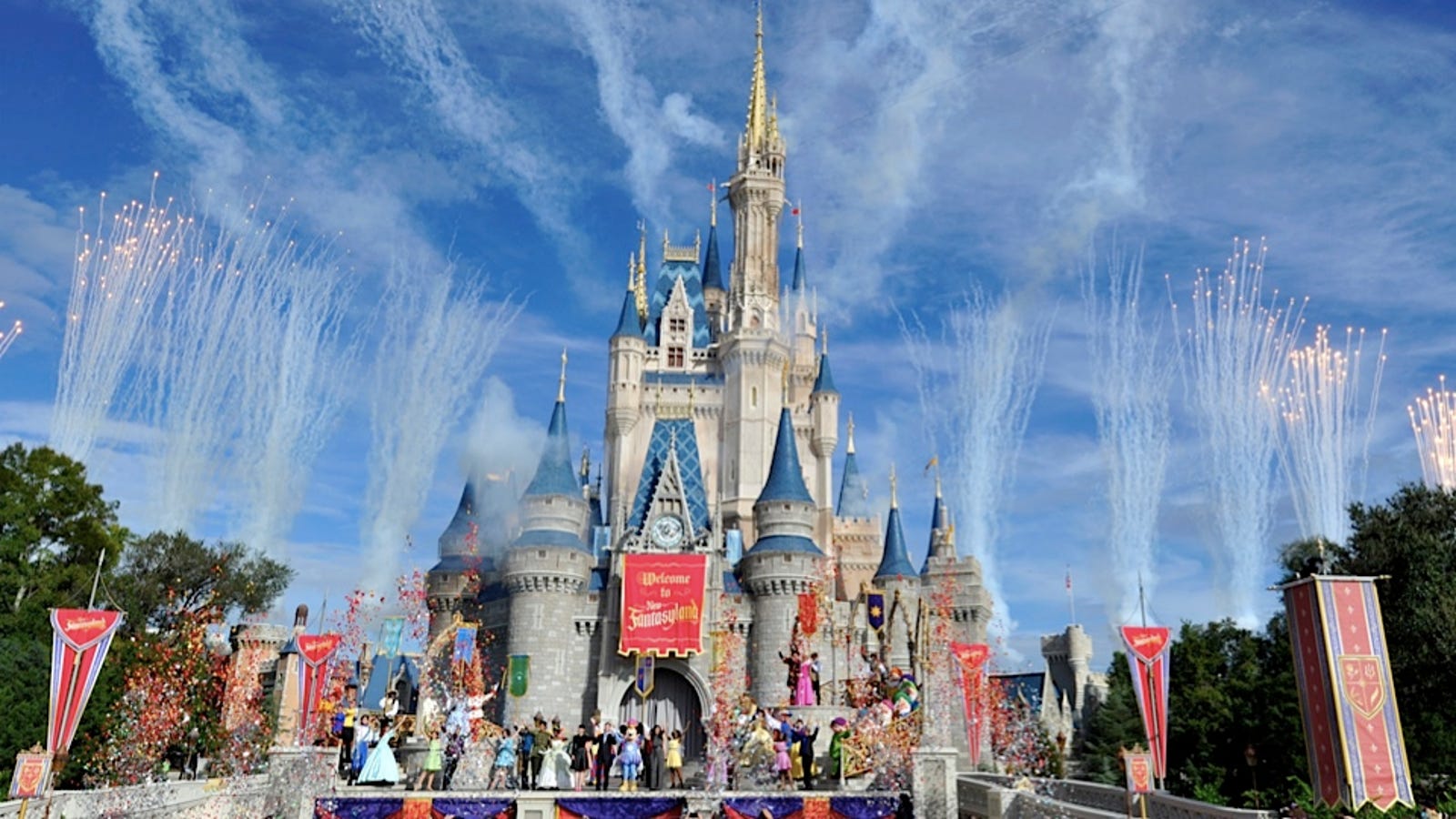 Disney world has just built some fancy new castles for its favorite 