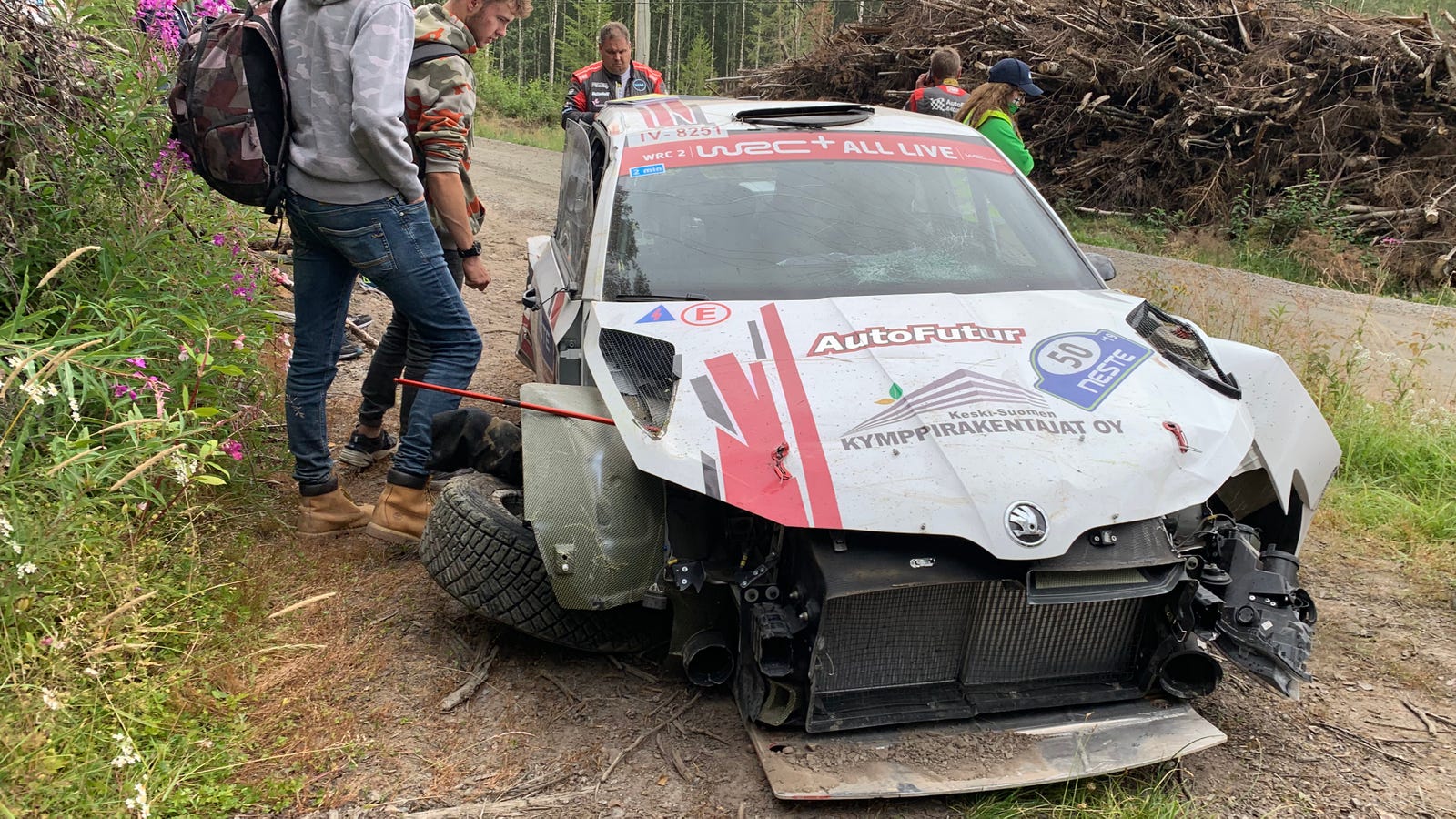 Hunting For Crashes With The 'Professional Spectators' Of Rally Finland