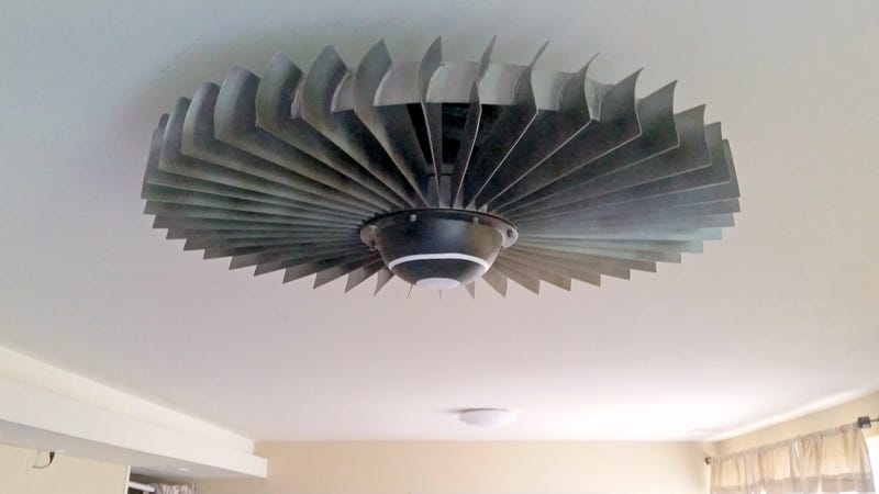 photo of I Want a Jet Engine Ceiling Fan Hanging in My Bedroom image