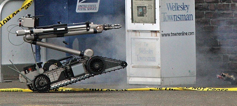 Illustration for article titled Will We Hold Robots Accountable for War Crimes?