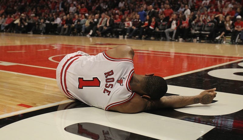 Sad Derrick Rose, Likely Out For Season, Gets Sued By Newly Obese Fan