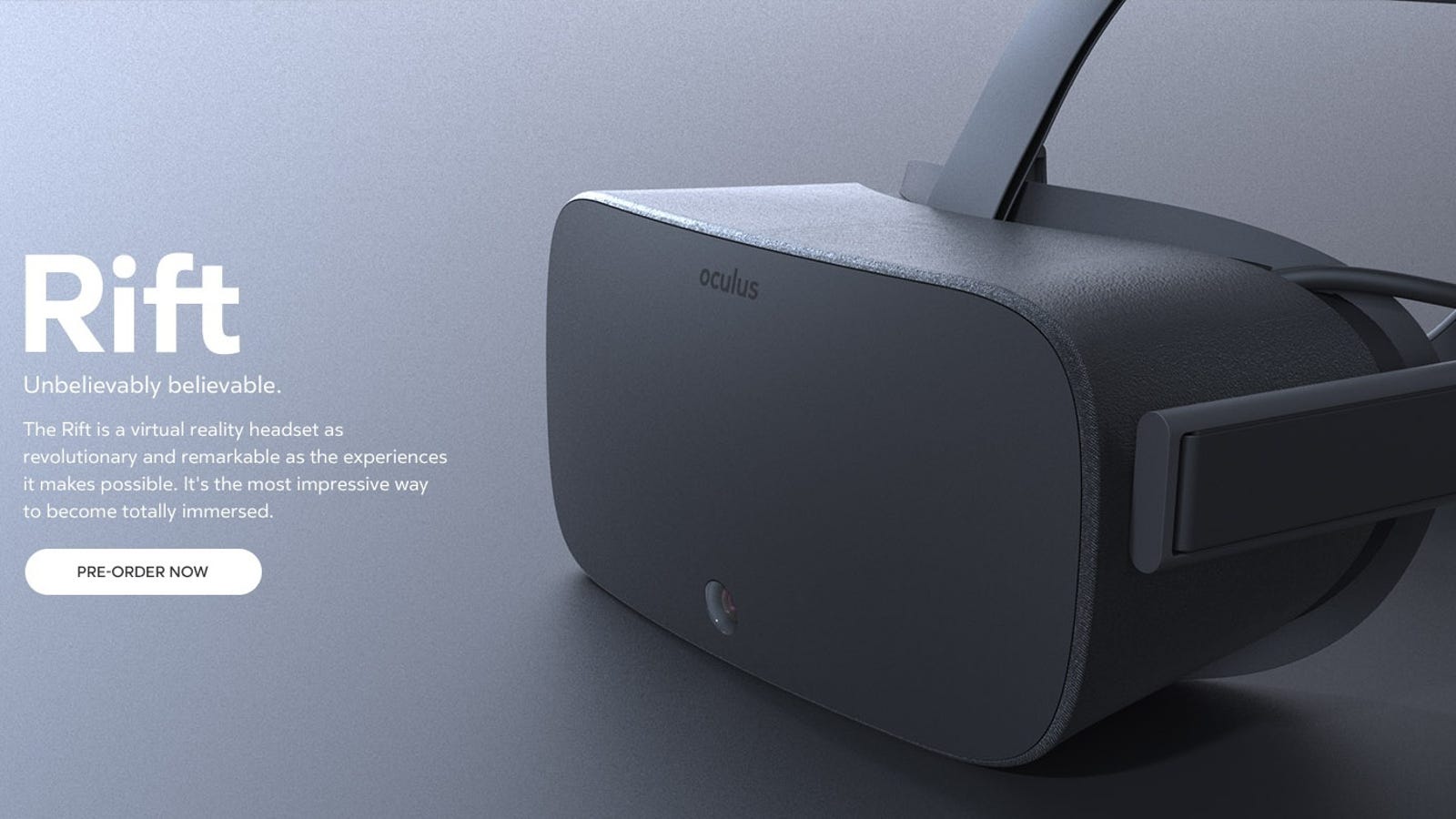 Giant Leak Shows Us How The Final Oculus Rift Looked In 2014 Images, Photos, Reviews