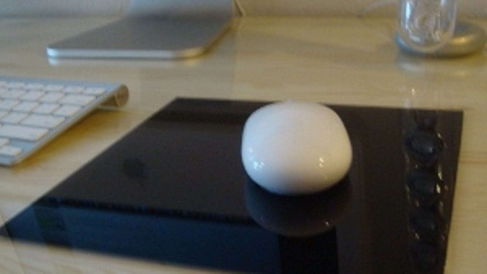 Use Automotive Window Tint To Make A Glass Desk Mouse Friendly